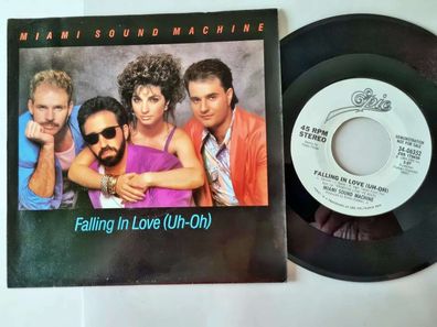 Miami Sound Machine - Falling in love (Uh-Oh) 7'' Vinyl US PROMO WITH COVER
