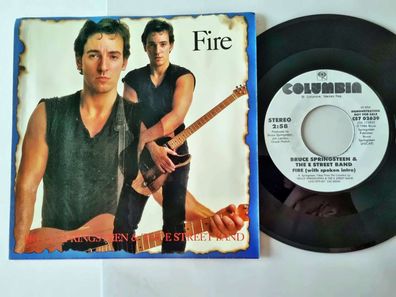 Bruce Springsteen - Fire 7'' Vinyl US PROMO WITH & Without INTRO