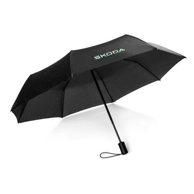 Original Skoda Taschenschirm Regenschirm Schirm schwarz 6U0087602