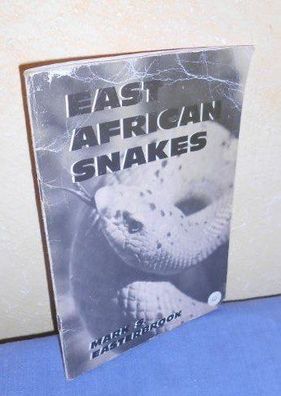 East African Snakes (seltenes Exemplar, rare book)