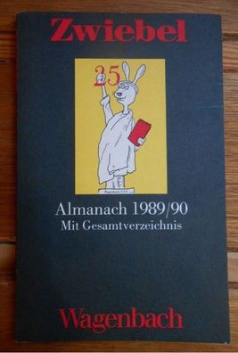 Zwiebel Almanach 1989/90 mit Gesamtverzeichnis