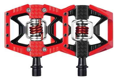Crankbrothers Double Shot 3 Hybrid-Pedal schwarz rot