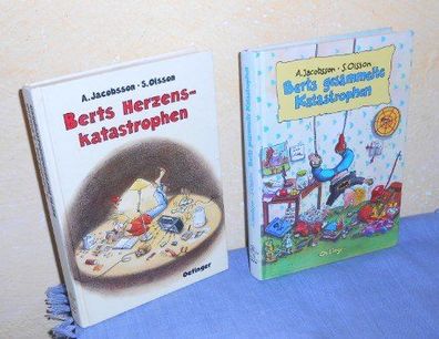 Berts gesammelte Katastrophen & Berts Herzenskatastrophen (2 Kinderbücher im Konvolut