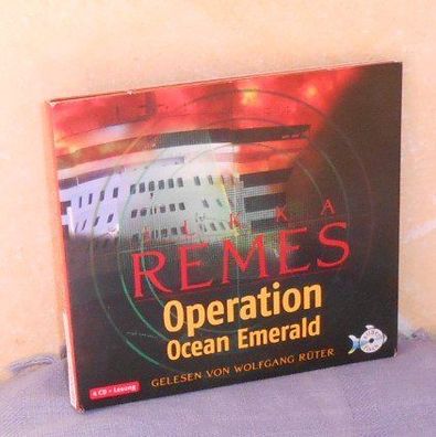 Operation Ocean Emerald. 4 CDs, Hörbuch, gelesen von Wolfgang Rüter