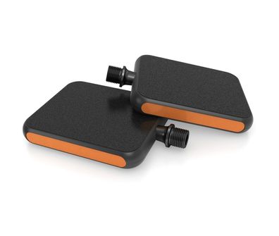 MOTO Reflex Pedal schwarz orange