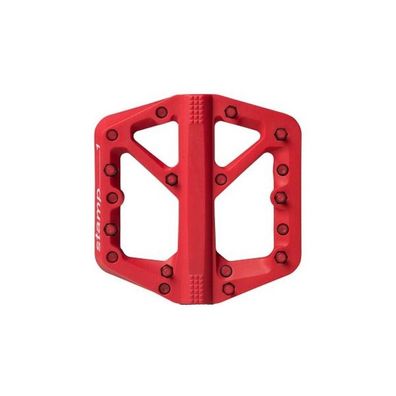 Crankbrothers Pedal Body Pedalkörper Stamp V1 small rechts rot