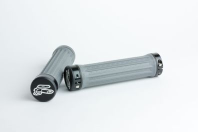 Renthal Lock-On Traction Griff 133mm/30.7mm Medium dunkelgrau