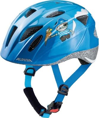 Alpina Fahrradhelm Ximo Pirat Gr.47-51cm blau