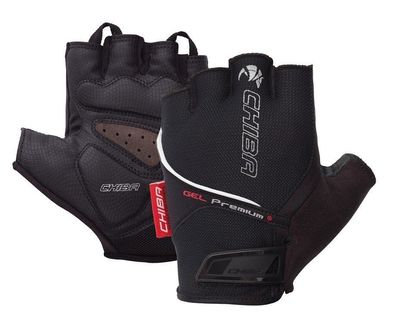 Chiba Handschuhe Gel Premium kurz Größe M schwarz