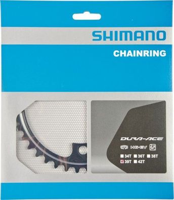 Shimano Kettenblatt FC-9000 DuraAce 39 Zähne 11-fach schwarz LK 110mm
