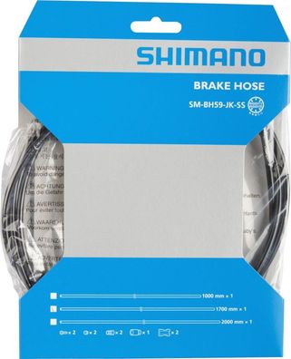 Shimano Bremsleitung SM-BH59-JK-SS, 1700 mm, schwarz