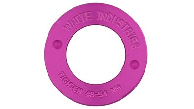 White Industries MR30 Extractor Caps pink