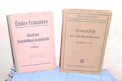 tudes Françaises: Abriß der französischen Grammatik (1944) + Strohmeyer Französische