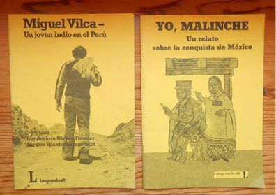 Yo, Malinche : Un relato sobre la conquista de México + Miguel Vilca - Un joven indio