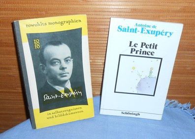 Le Petit Prince (français, original) + Saint-Exupéry in Selbstzeugnissen und Bilddoku