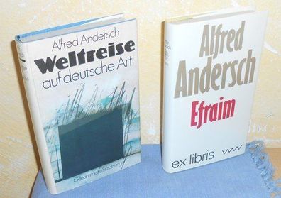 Weltreise auf deutsche Art + Efraim (2 Bücher)