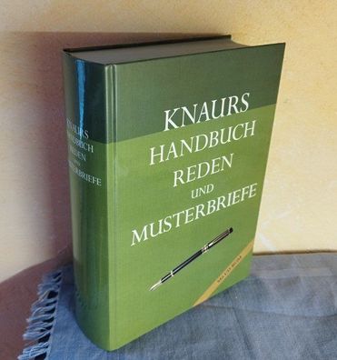 Knaurs Handbuch Reden und Musterbriefe. Mit CD-Rom