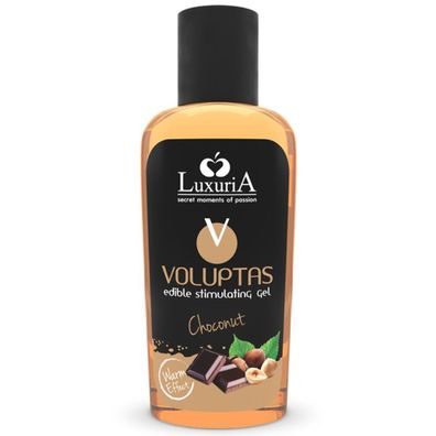 Luxuria Voluptas EDIBLE Stimulating GEL Warming EFFECT Choconut 100ml