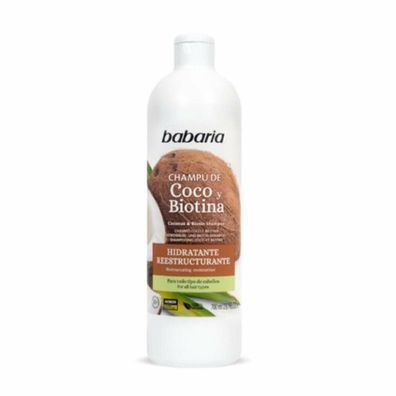 Babaria Coconut Shampoo With Keratin And Biotin 700ml