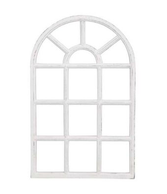 Deko Fensterrahmen -Rahmen Fenster-Attrappe 36x2,5xH58 shabby 581484-058-101