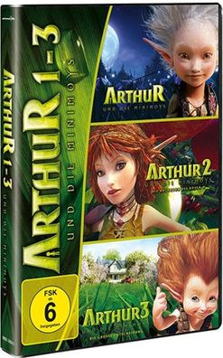 Arthur und die Minimoys 1-3 BOX (DVD) Min: 287/ DD5.1/ WS Neuauflage - Leonine 8898