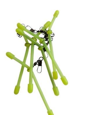 Carp Fishing Neon/ Grün 10 Abstandhalter aus Kunststoff, gebogen 20 cm