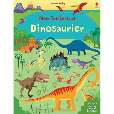 Usborne Mein Stickerbuch Dinosaurier, 1 St
