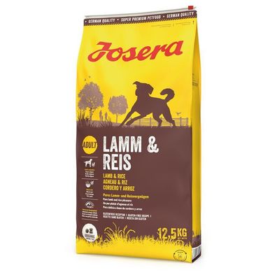 12,5kg Josera Daily Lamm & Reis Adult Hundefutter