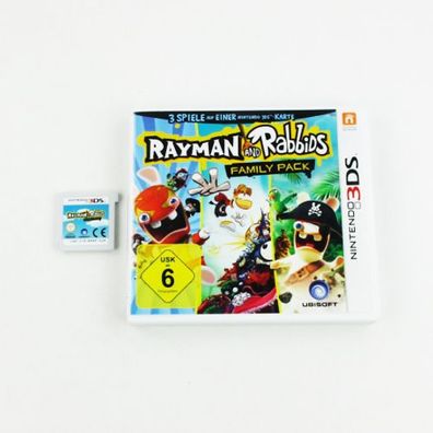 3DS Spiel 3 in 1 - Rayman And Rabbids Family Pack