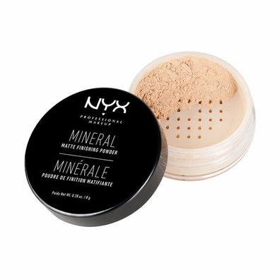NYX Professional Makeup Mineral Matte Finishing Powder Light-Medium 8g