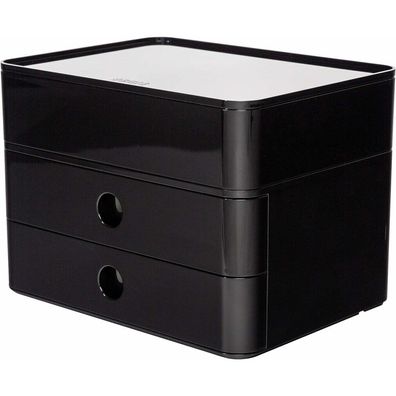 HAN Schubladenbox Smart Box plus Allison schwarz DIN A5 mit 3 Schubladen
