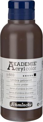 Schmincke Akademie Acryl Color 250ml Umbra gebrannt Acryl 236696027