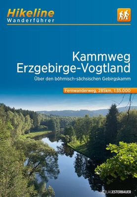 Fernwanderweg Kammweg . Erzgebirge-Vogtland, Esterbauer Verlag
