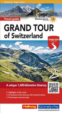 Grand Tour of Switzerland, Touring Guide, englische Ausgabe,