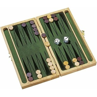 Goki Backgammon aus Holz