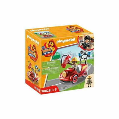 Playset Playmobil Duck on Call 70828 Auto Feuerwehrmann Mini (23 pcs)