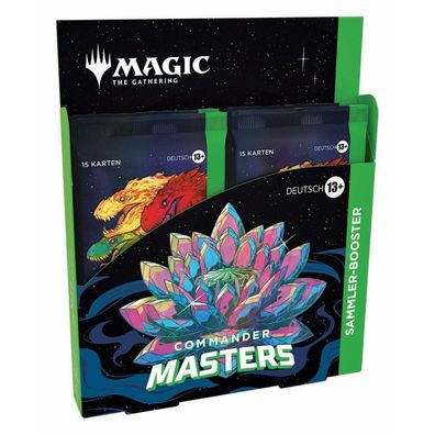 Magic the Gathering Commander Masters Sammler Booster Display (4) deutsch