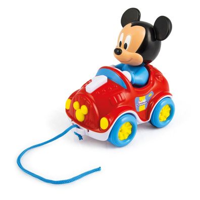 Baby Mickey zieht das Auto