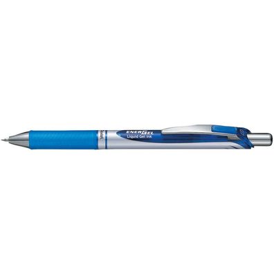 Pentel EnerGel Gel-Tintenroller 0,35 / 0,7mm Metallspitze BL77 Mine blau