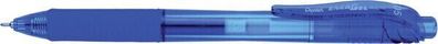 6x Pentel EnerGel X Gel-Tintenroller 0,25 / 0,2mm Metallspitze LRN5 Mine blau