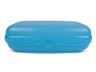 Tupperware To Go Maxi-Twin (1) hellblau Brotdose Behälter Dose Lunchbox Maxitwin