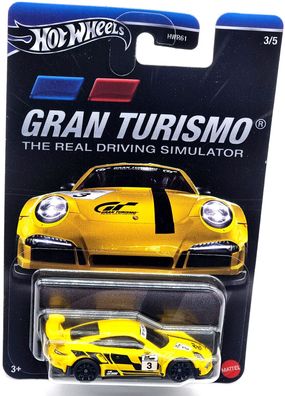 Hot Wheels Auto Serie Gran Turismo Car Porsche 911 Gt3 RS 3/5