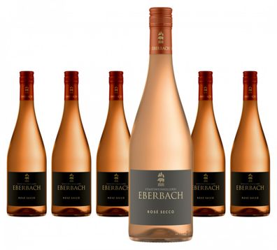 6 x Staatsweinkellerei Eberbach Rosé Secco