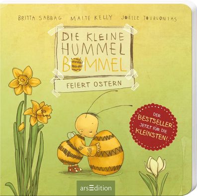 Die kleine Hummel Bommel feiert Ostern (Pappbilderbuch) Britta Sab