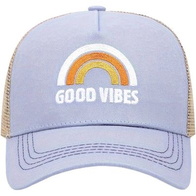 GOOD VIBES Trucker Cap - Good Vibes Blaue Mesh Kappen Caps Snapbacks Hats Mützen