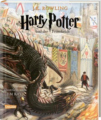 Harry Potter und der Feuerkelch (farbig illustrierte Schmuckausgabe