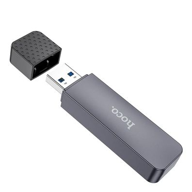 HOCO USB-A 2.0 HB45 Speicherkartenleser, bis zu 480 Gbit/ s grau 2 TB