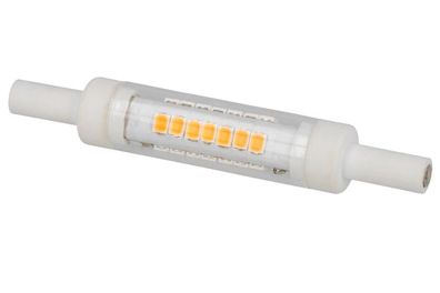 LED line R7s 78mm LED 6W 500 lm Warmweiß 2700K Leuchtmittel LED für Fluter Strahler