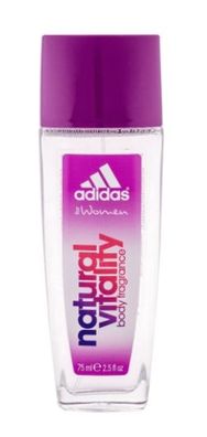 Adidas Damen Deospray Vitality, 75 ml - Frischer Duft für langanhaltende Vitalität