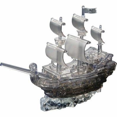 HCM KINZEL 3D-Kristallpuzzle Piratenschiff 101 Teile